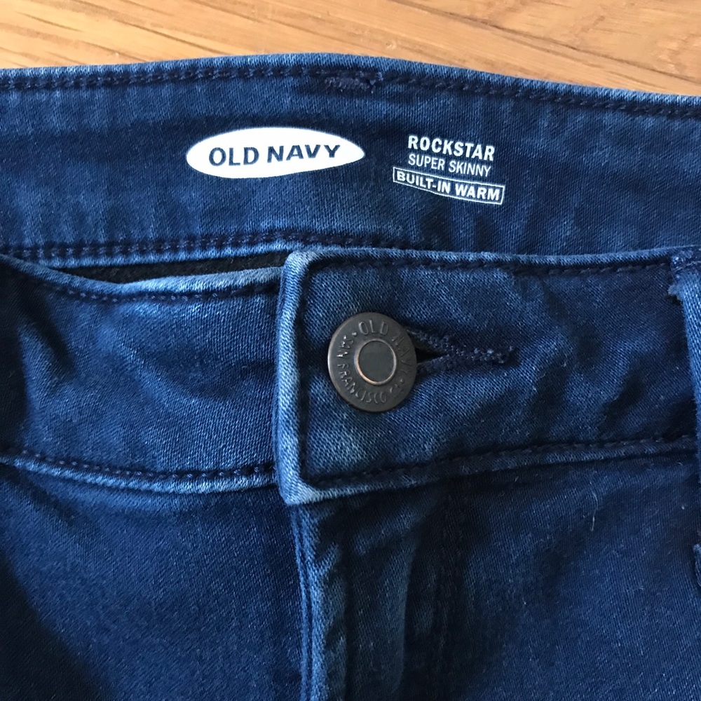 Old Navy Built in Warm Jeans